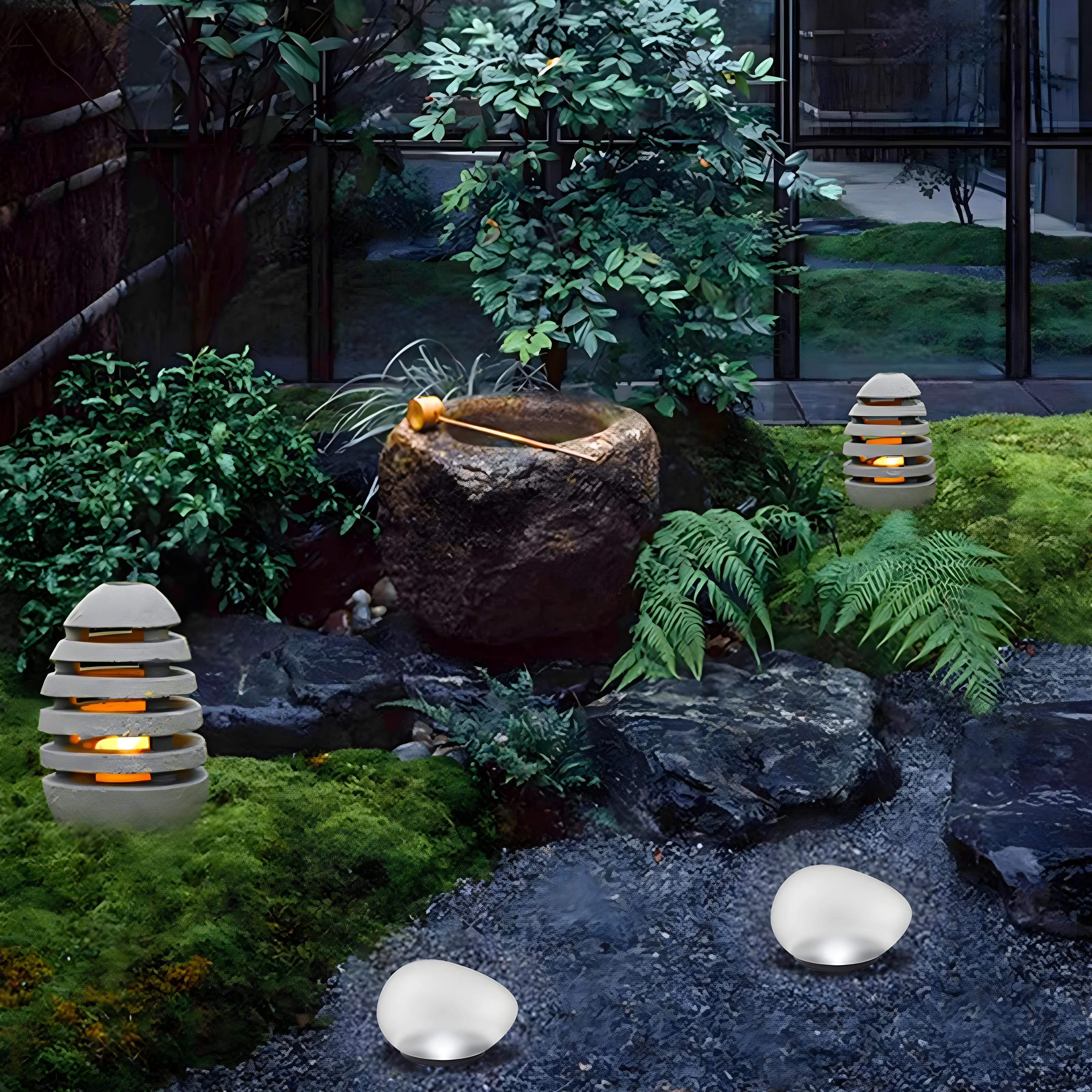 LumaRock - Solar Garten Dekorative LED Leuchte