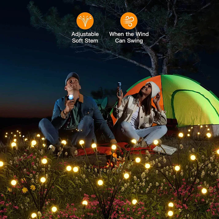 Mystify - Glühwürmchen Solar LED Dekorative Lichter (6 Stück)