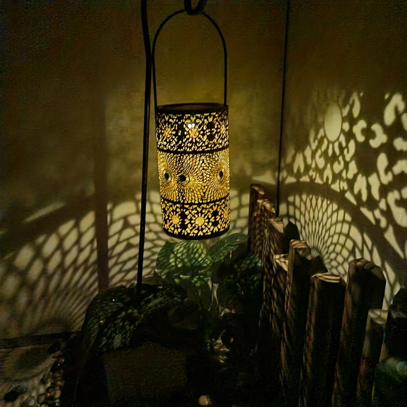 Florica – Solar-LED-Bodenleuchte mit dekorativem Lichtmuster für Garten & Wege