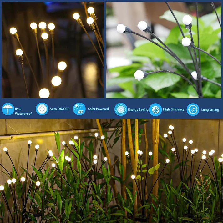 Mystify - Glühwürmchen Solar LED Dekorative Lichter (6 Stück)