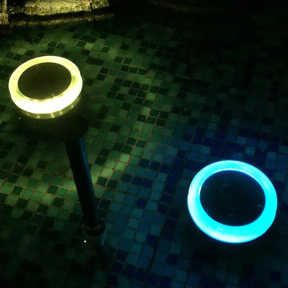 AquaGlow – Schwimmende Solar-LED-Poolleuchte mit Farbwechsel