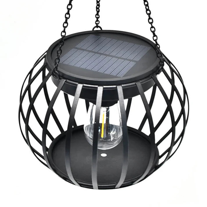 Gleamkin – Hängende Solar-LED-Laterne für Garten, Balkon & Terrasse