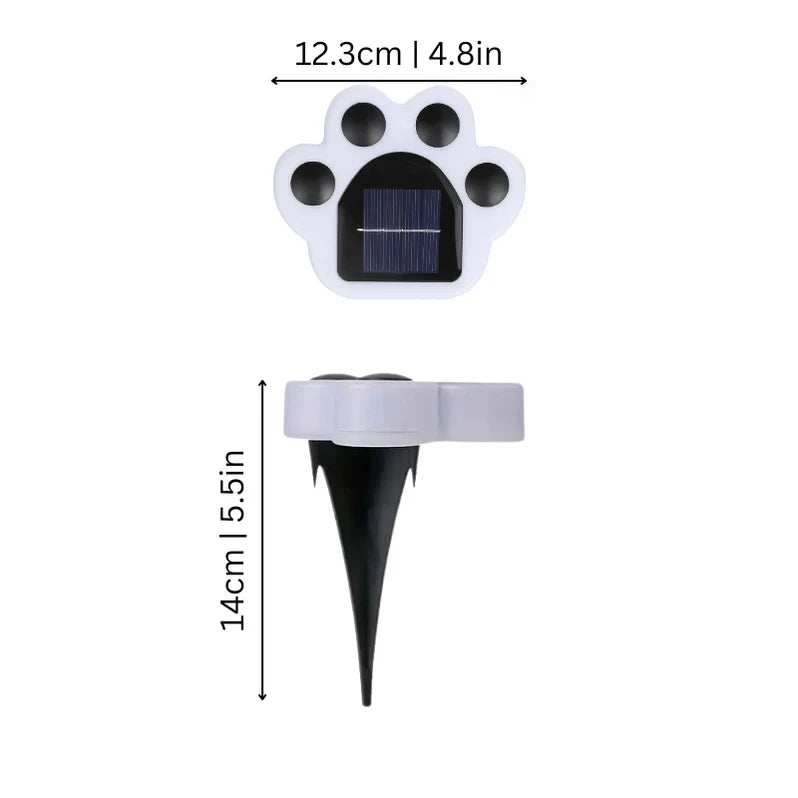 PawLume – Solar-Gartenlichter mit Pfotendesign