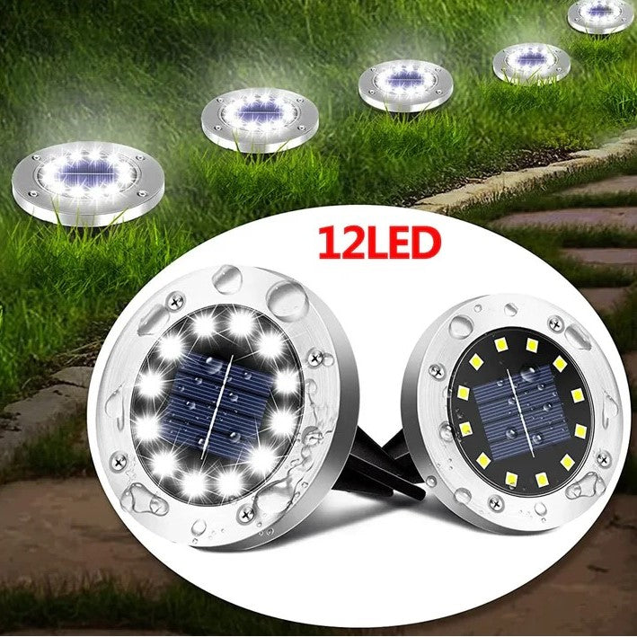 OrbiGlo - Wasserdichtes LED-Solar-Bodenlicht