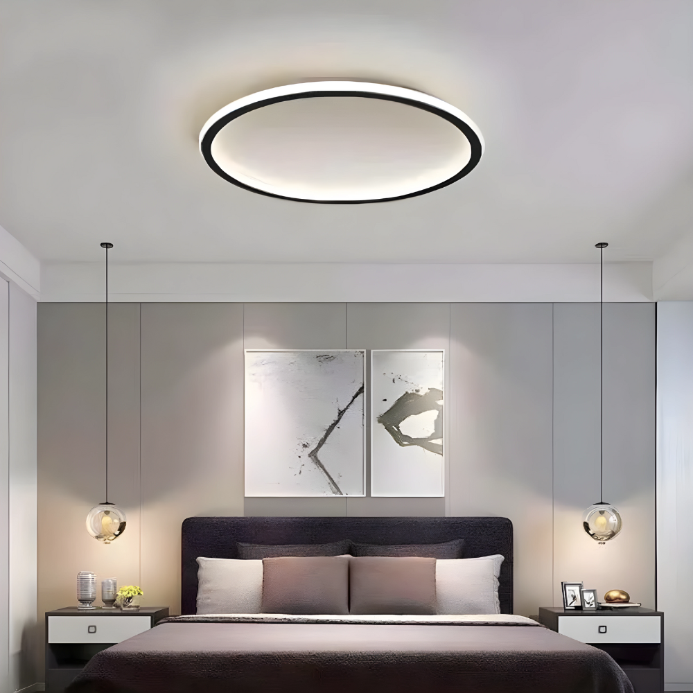 Radiance – Runde LED-Deckenleuchte mit Ambientebeleuchtung
