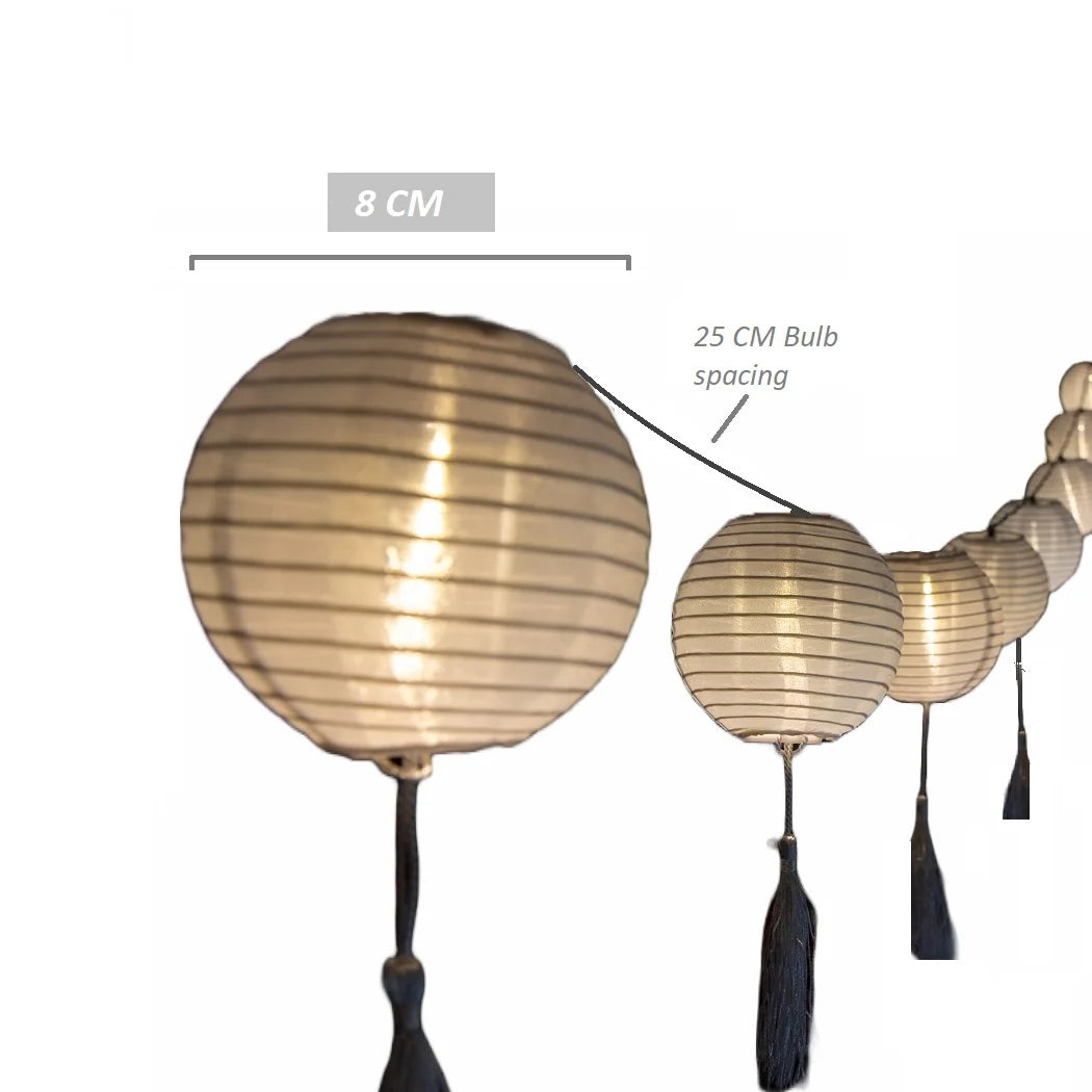 OrientGlow – Solar-Lichterkette mit Laternen