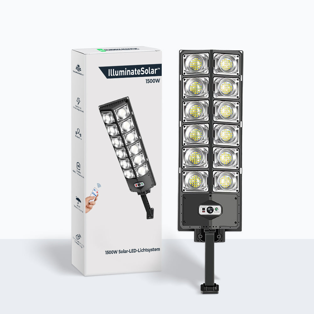 1500W Leistungsstarkes Solar-LED-Beleuchtungssystem