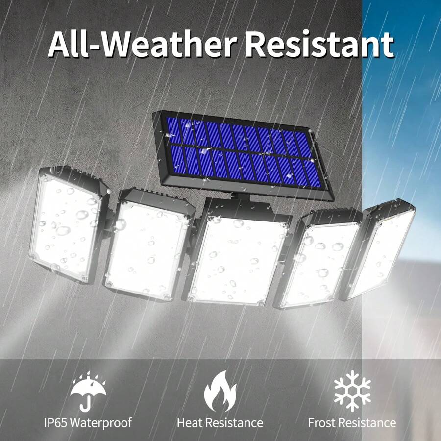 SunGuardian - Wasserdichte 360°-Winkel-Bewegungsmelder-Lampe