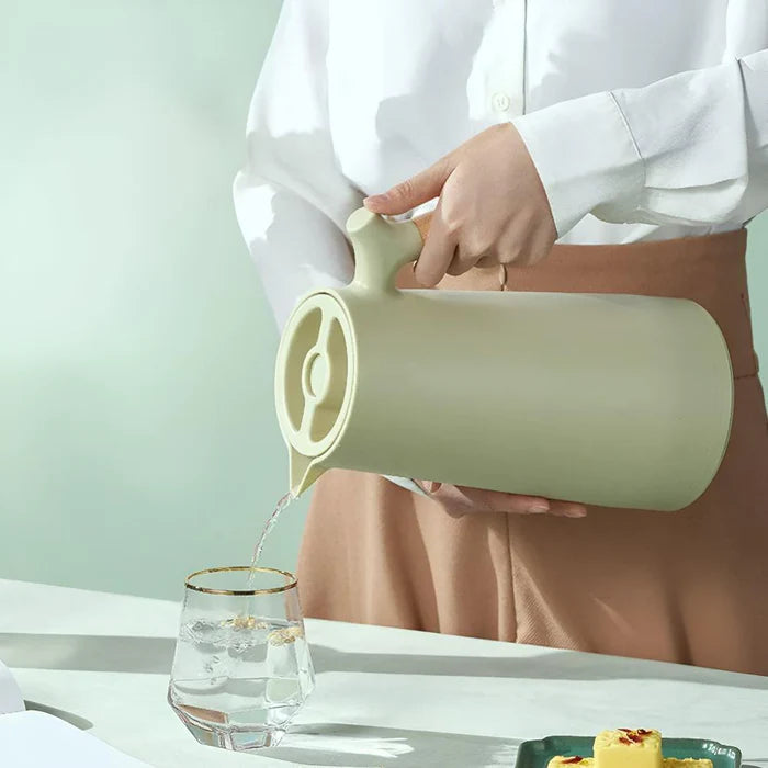 TermaLock - Isolierte Karaffe mit Holzgriff