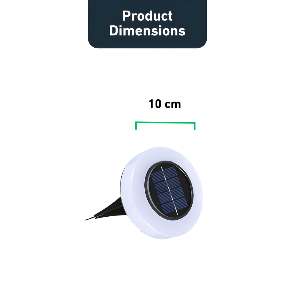 SolarGlow™ – Schlanke Solar-LED-Bodenleuchten
