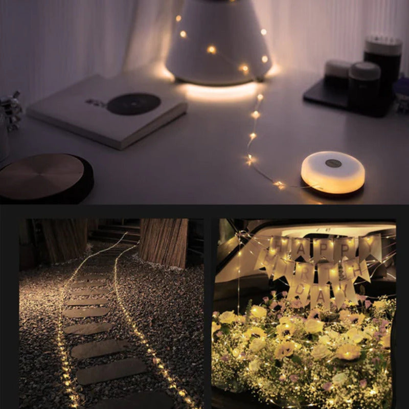 NatuRay - 10m Multifunktionale tragbare Campinglampe