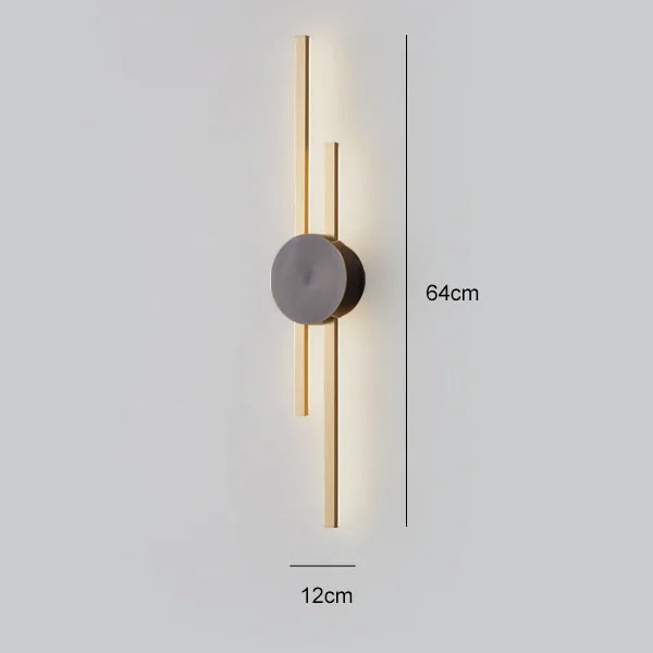 LightArt™ - Luxuriöse minimalistische Wandleuchten aus Kupfer (Räumungsverkauf)