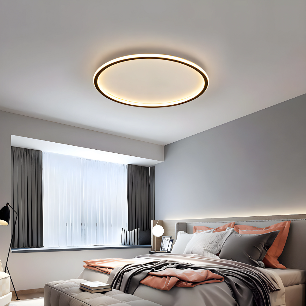 Radiance – Runde LED-Deckenleuchte mit Ambientebeleuchtung