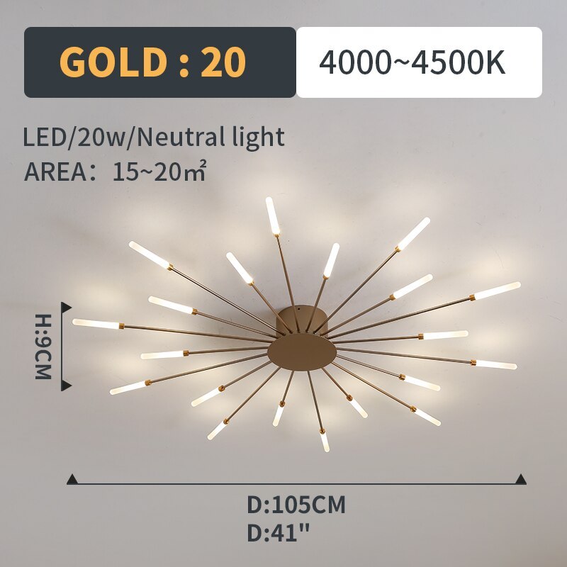 ASTRALIS LED-Kronleuchter (Vente de liquidation)