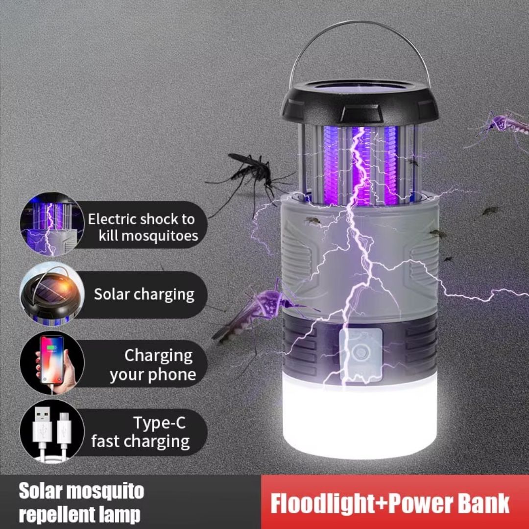 BuzzOff - Solar-Mücken UV-Lampe