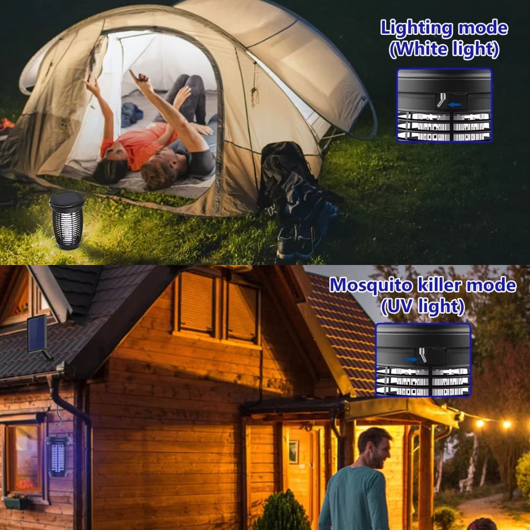 ZapCore - 2 in 1 Solar-Mückenlampe
