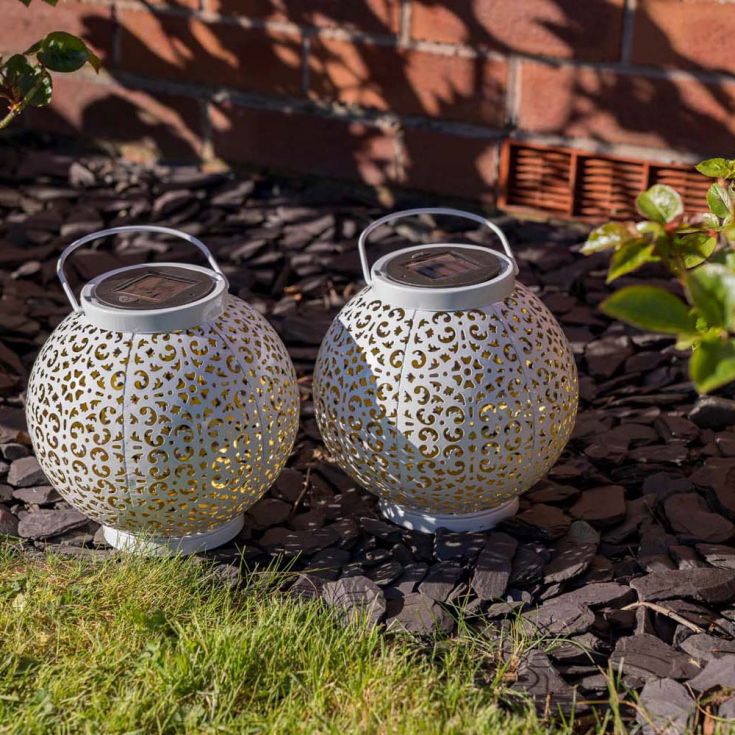 GardenOrb Laternen Duo