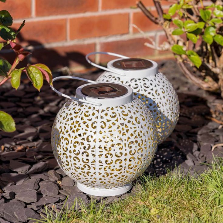 GardenOrb Laternen Duo