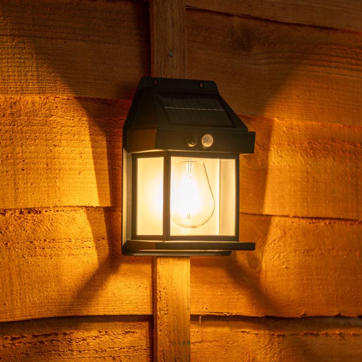 NightGlint Solar Laternen mit Sensor – 4er-Set