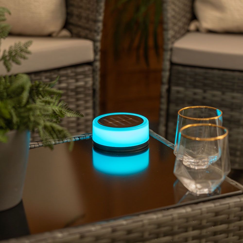 LumiStake Duo – Solarlampen für Tisch & Terrasse