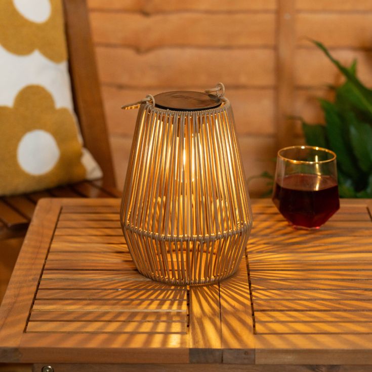 SolBamboo Solar Laterne