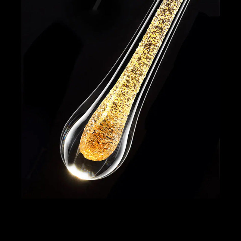 GoldenDrop™ – Luxuriöse Wand-Pendelleuchte aus Kristall in Tropfenform für Schlafzimmer oder Wohnzimmer