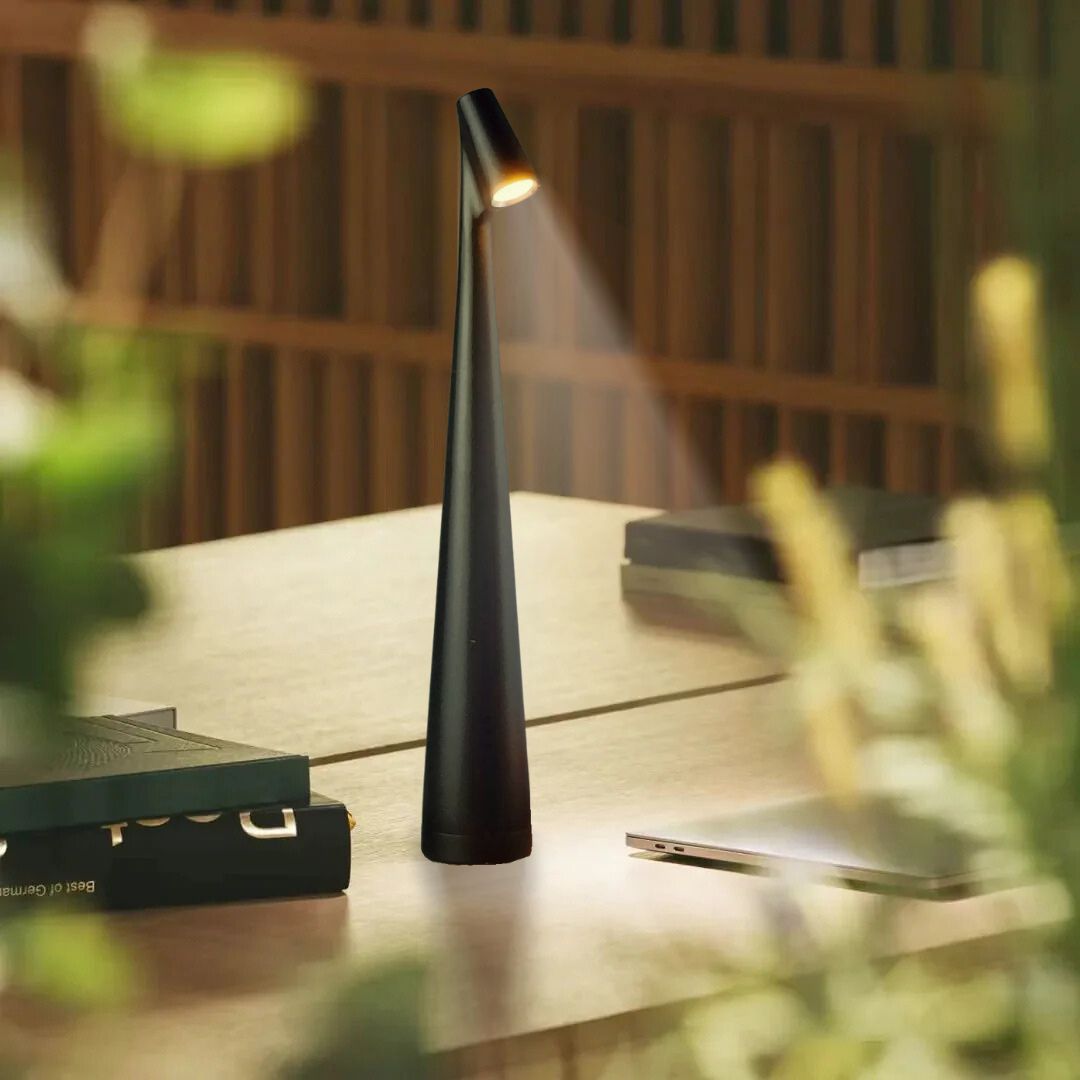 LumaLite – Kabellose LED-Tischlampe mit Akku & Touch-Dimmung