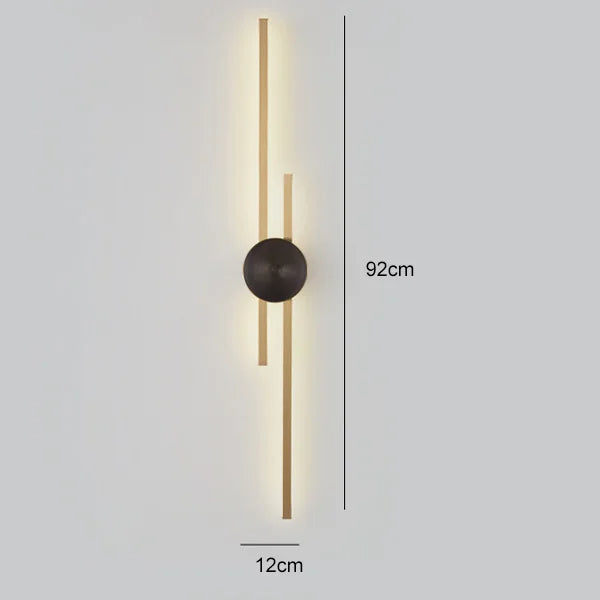 LightArt™ - Luxuriöse minimalistische Wandleuchten aus Kupfer (Räumungsverkauf)