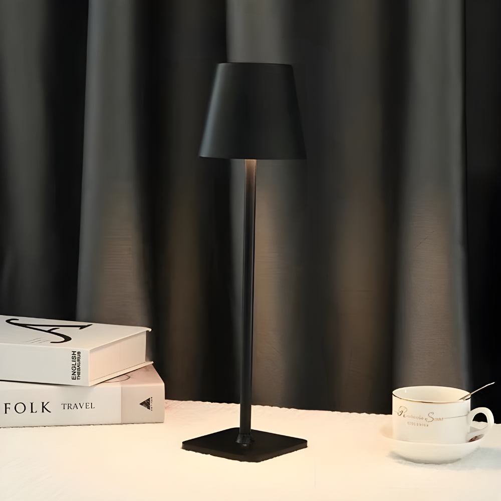 LuxAmbient – Stilvolle, kabellose LED-Tischleuchte mit Farbwechsel