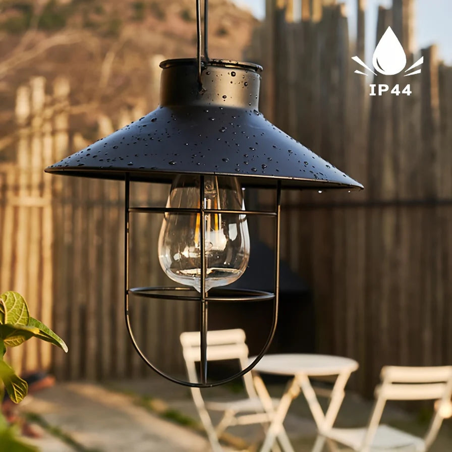 SolarRetro – Vintage-Solar-Hängelaternen mit LED für Garten & Balkon
