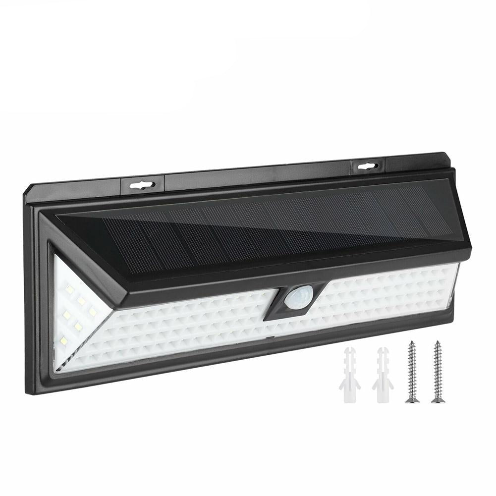 118 LED Solar Wandleuchte für den Zaun – 1000 Lumen Helligkeit