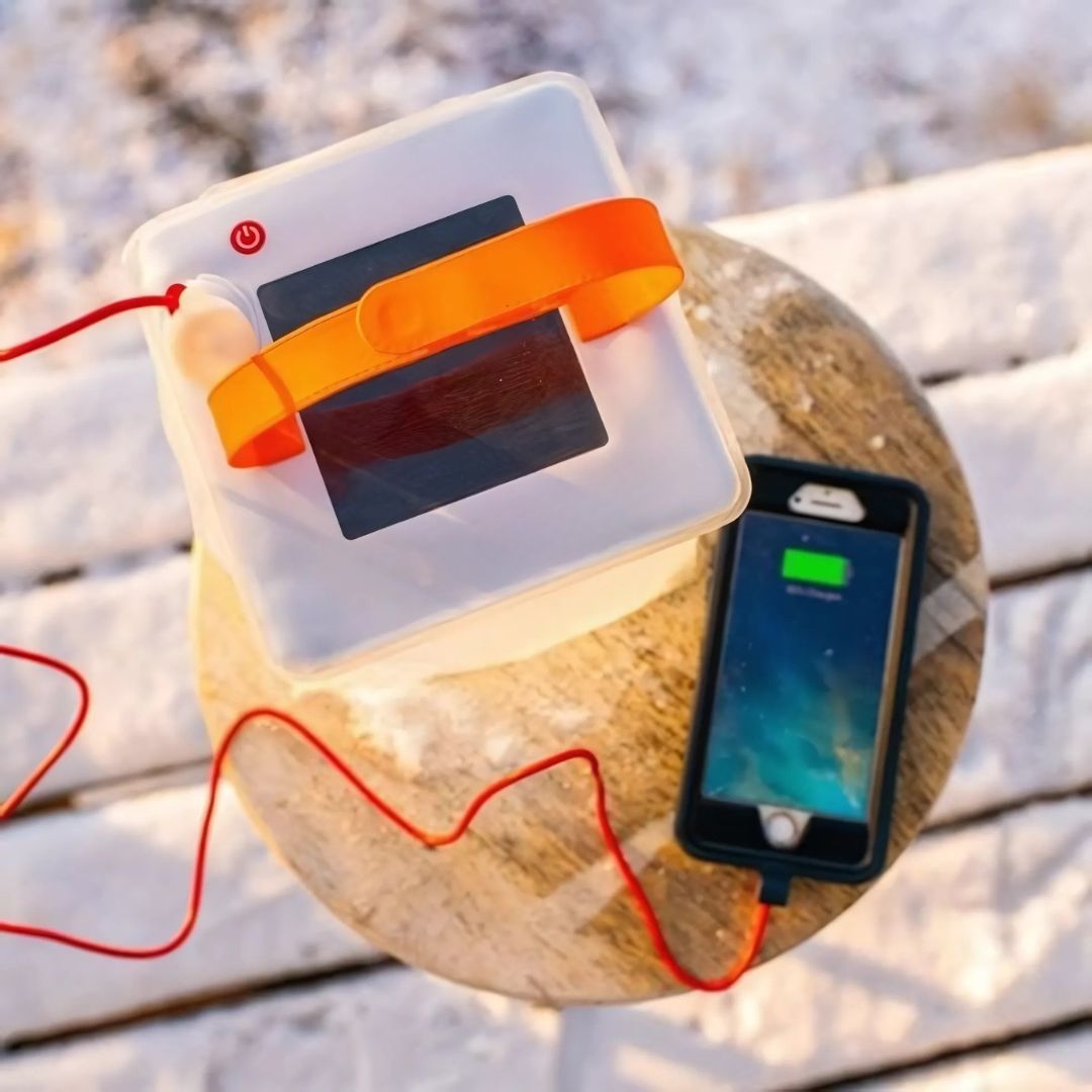 GlowUpGo – 2-in-1 LED-Lampe & Powerbank für Handy & Outdoor-Einsatz