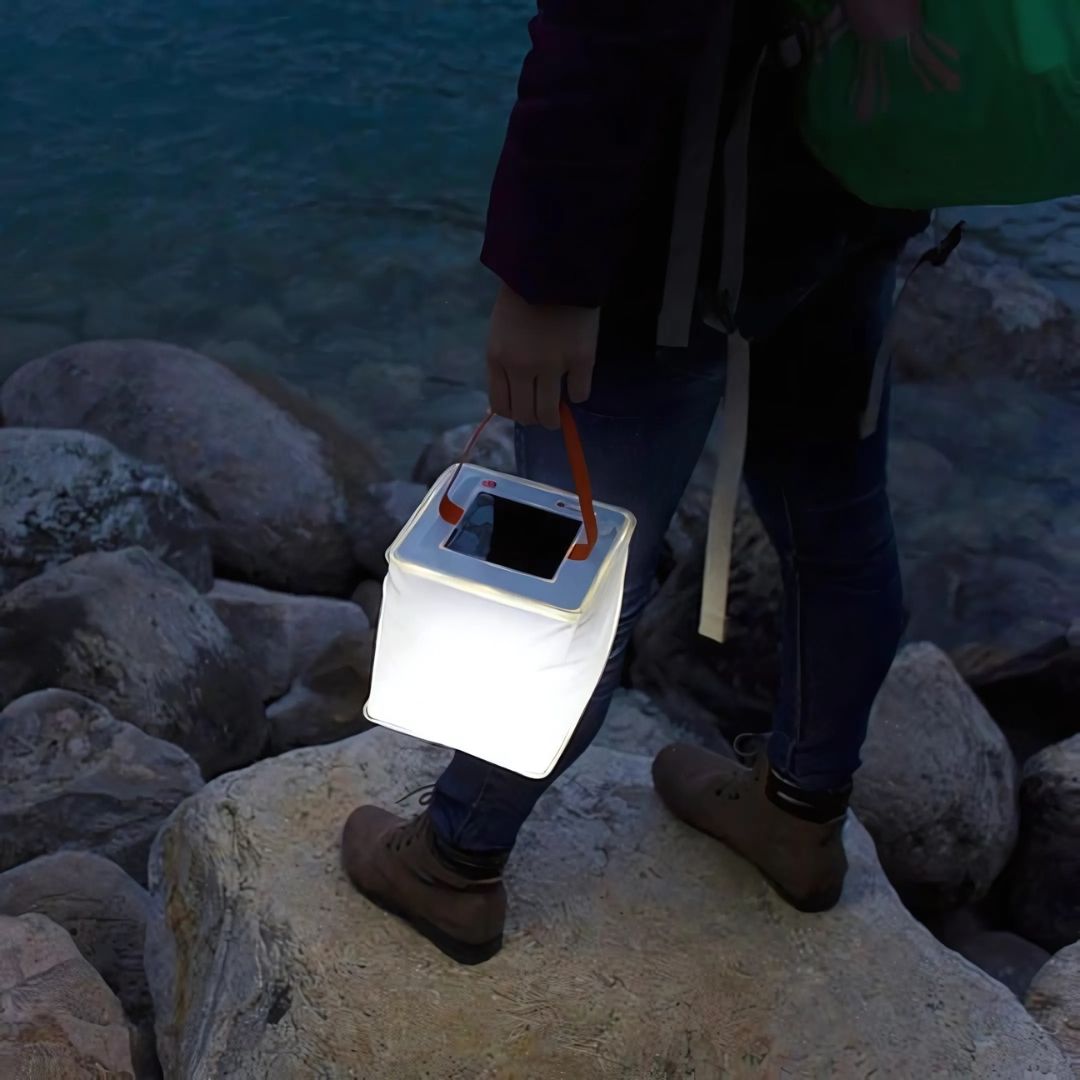GlowUpGo – 2-in-1 LED-Lampe & Powerbank für Handy & Outdoor-Einsatz