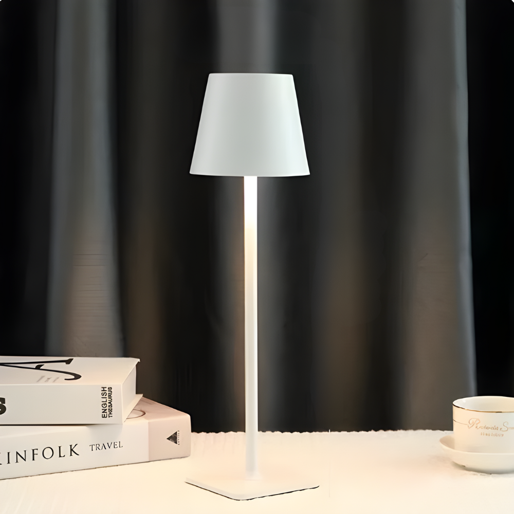 LuxAmbient – Stilvolle, kabellose LED-Tischleuchte mit Farbwechsel