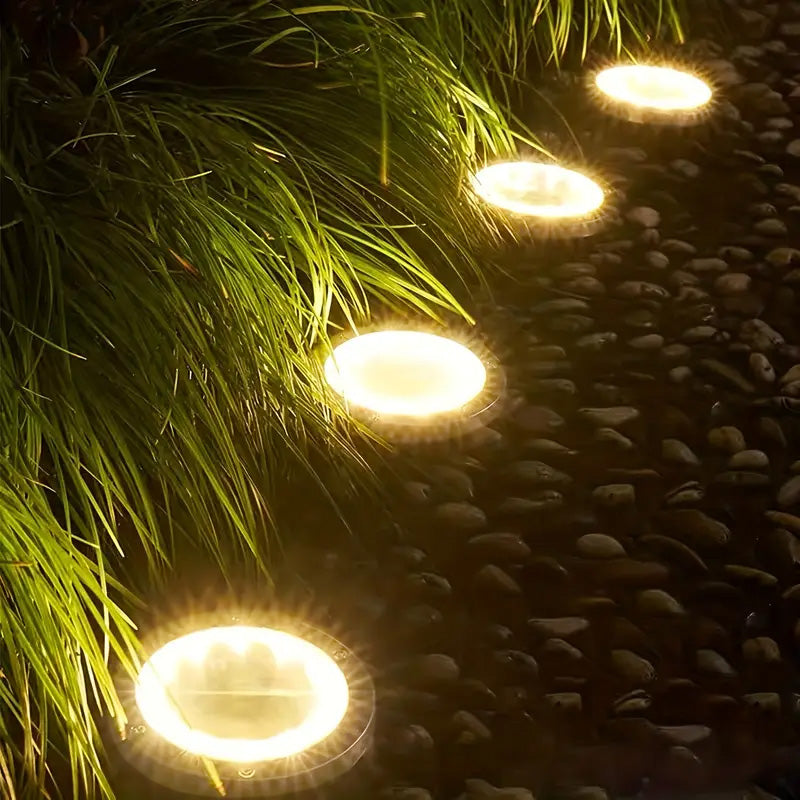 OrbiGlo - Wasserdichtes LED-Solar-Bodenlicht