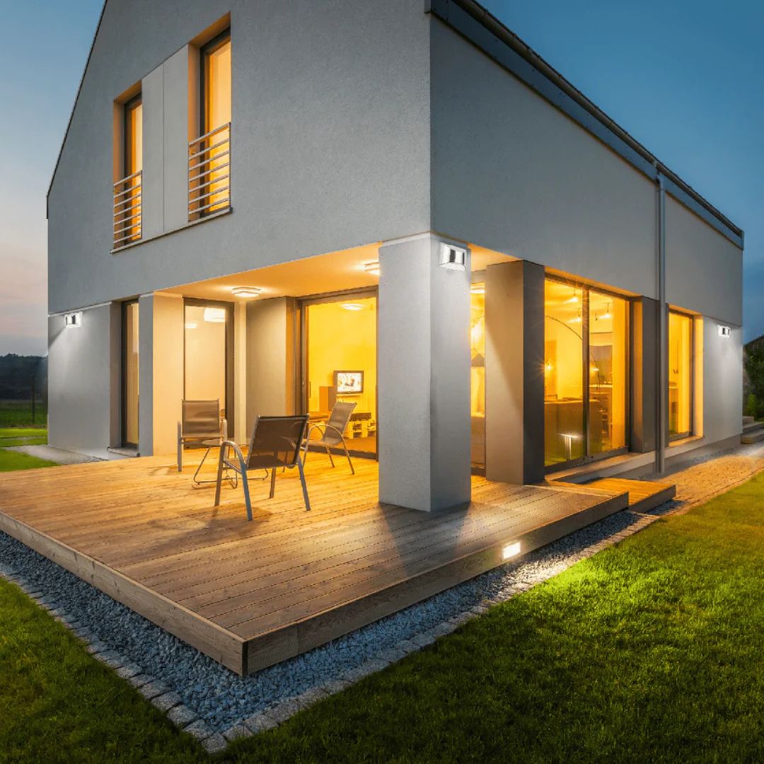 Modlux - Solar LED-Wandleuchte (4 Stück)