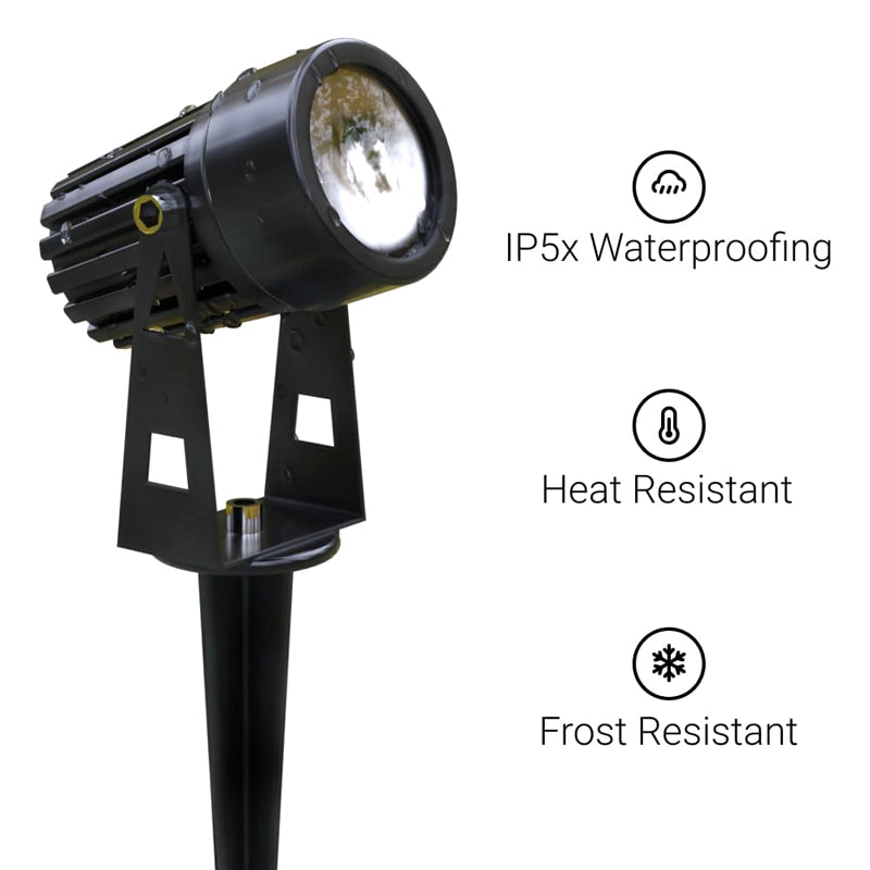Heliora – 4er-Set Solar LED Gartenstrahler