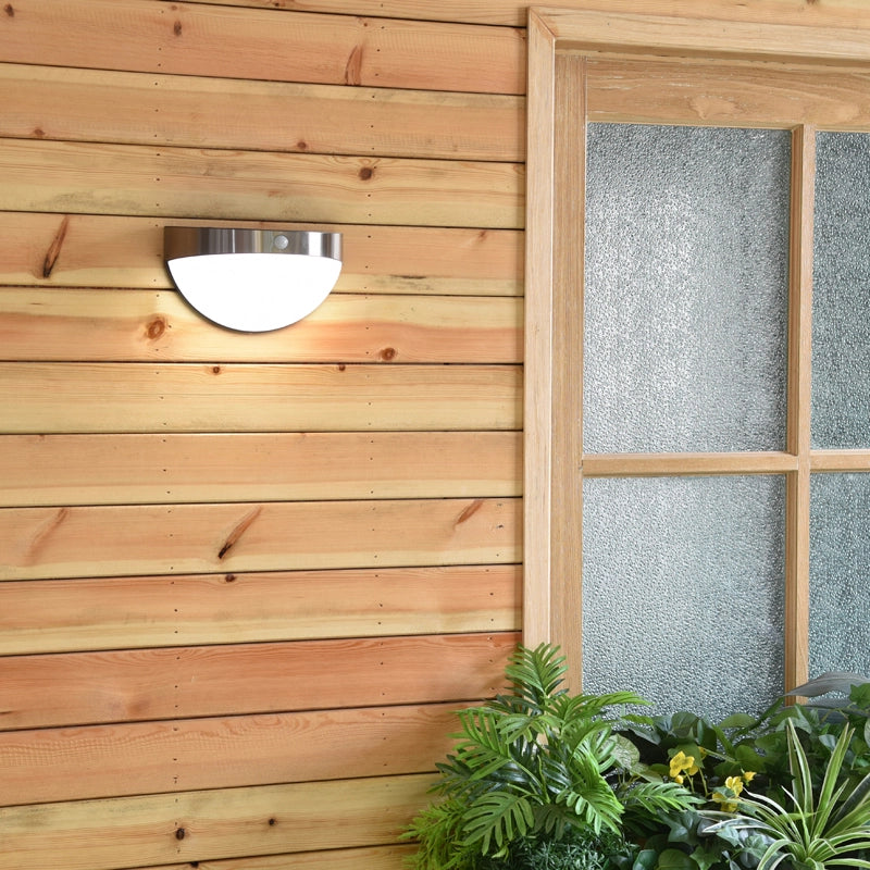 Arcus – Solar LED Außenwandleuchte mit Bewegungsmelder