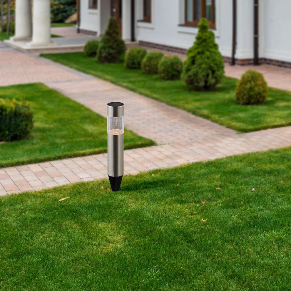 SolarLance – 5er Set Edelstahl Gartenlichter