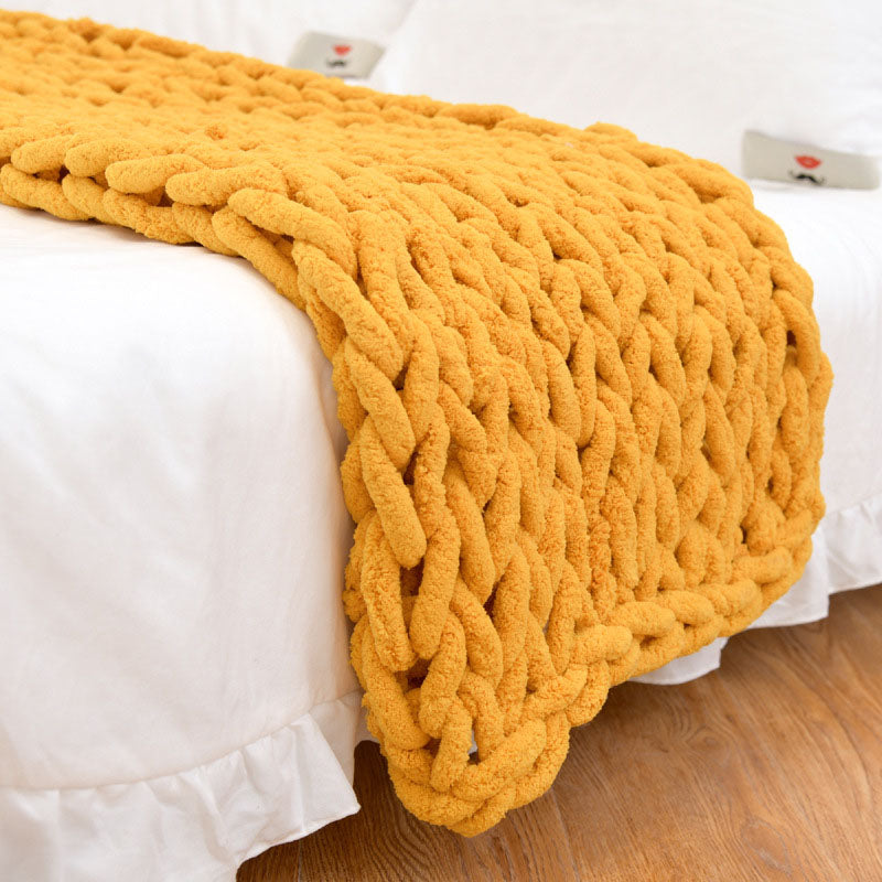 Delara – Handgestrickte Gewichtsdecke für besseren Schlaf & Entspannung