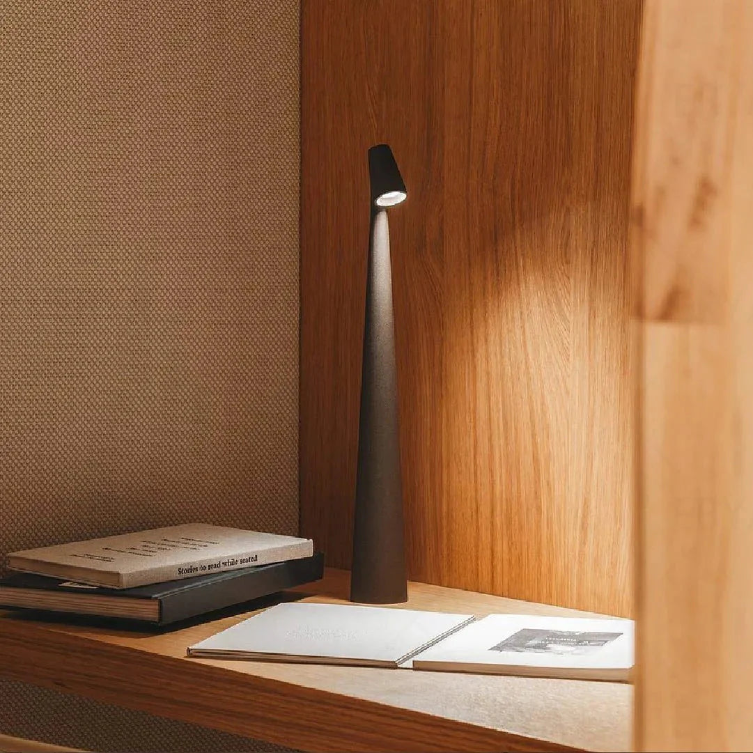 LumaLite – Kabellose LED-Tischlampe mit Akku & Touch-Dimmung