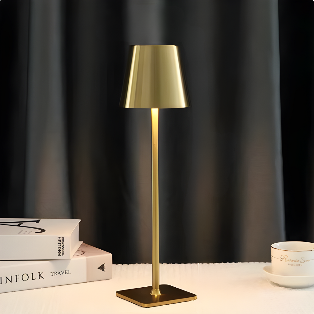 LuxAmbient – Stilvolle, kabellose LED-Tischleuchte mit Farbwechsel