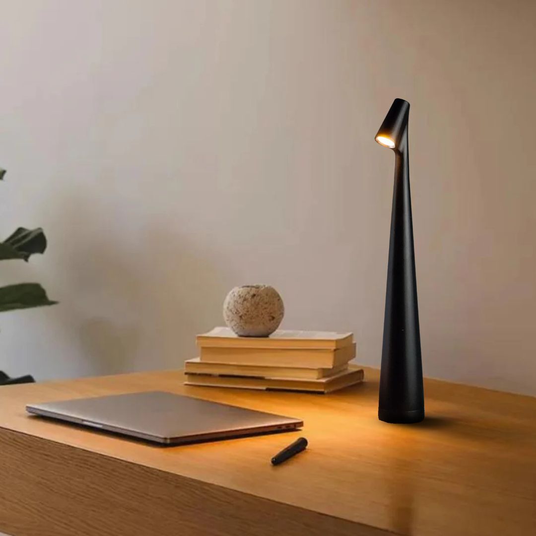 LumaLite – Kabellose LED-Tischlampe mit Akku & Touch-Dimmung