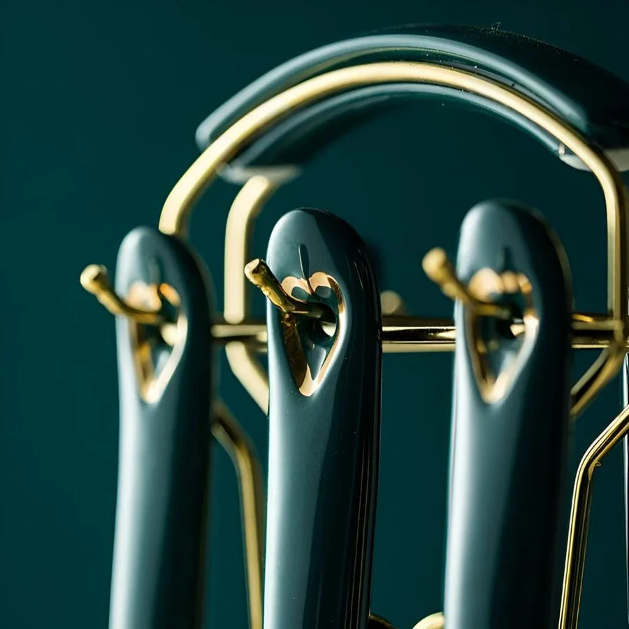 Golden Elegance Edelstahl Utensilien Set