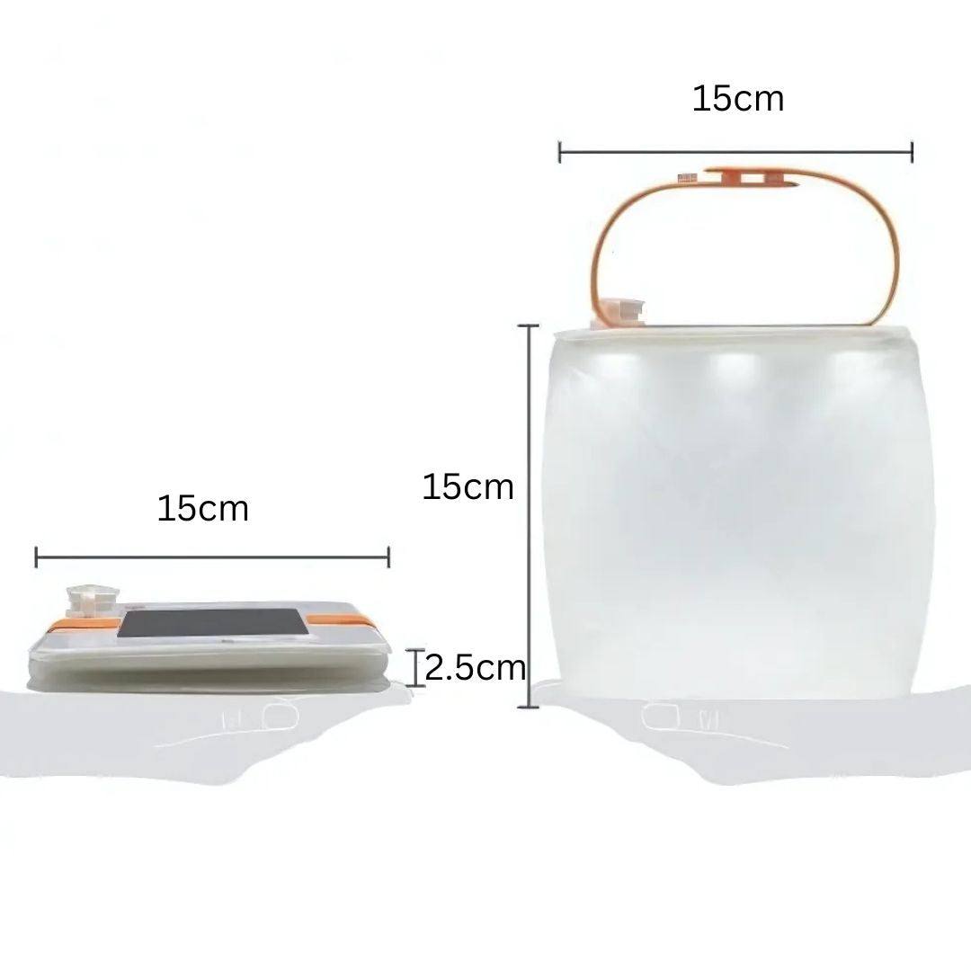 GlowUpGo – 2-in-1 LED-Lampe & Powerbank für Handy & Outdoor-Einsatz
