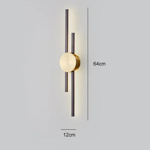 LightArt™ - Luxuriöse minimalistische Wandleuchten aus Kupfer (Räumungsverkauf)