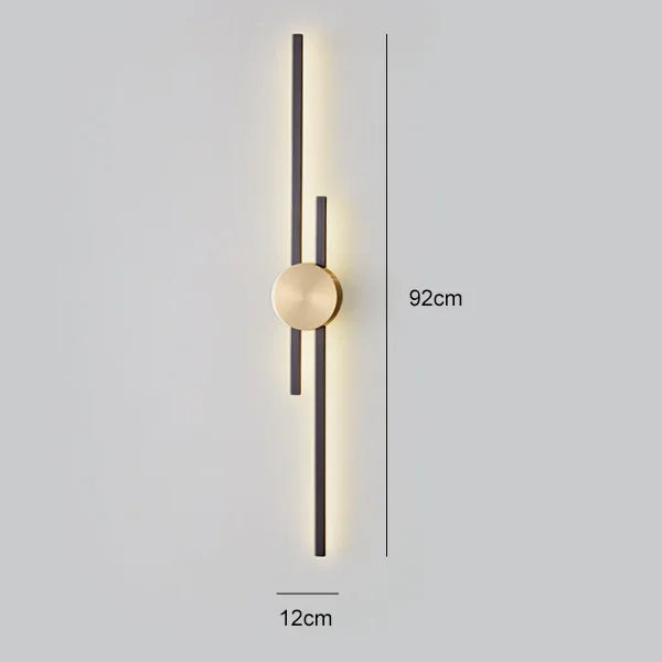 LightArt™ - Luxuriöse minimalistische Wandleuchten aus Kupfer (Räumungsverkauf)