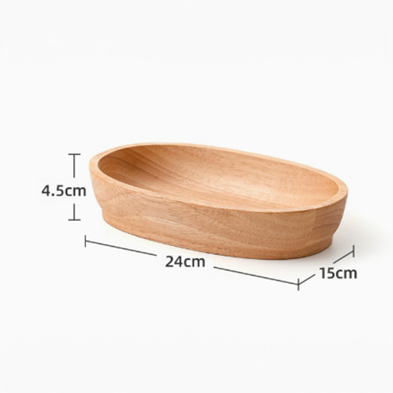 Akazienholz Bootsförmige Schale