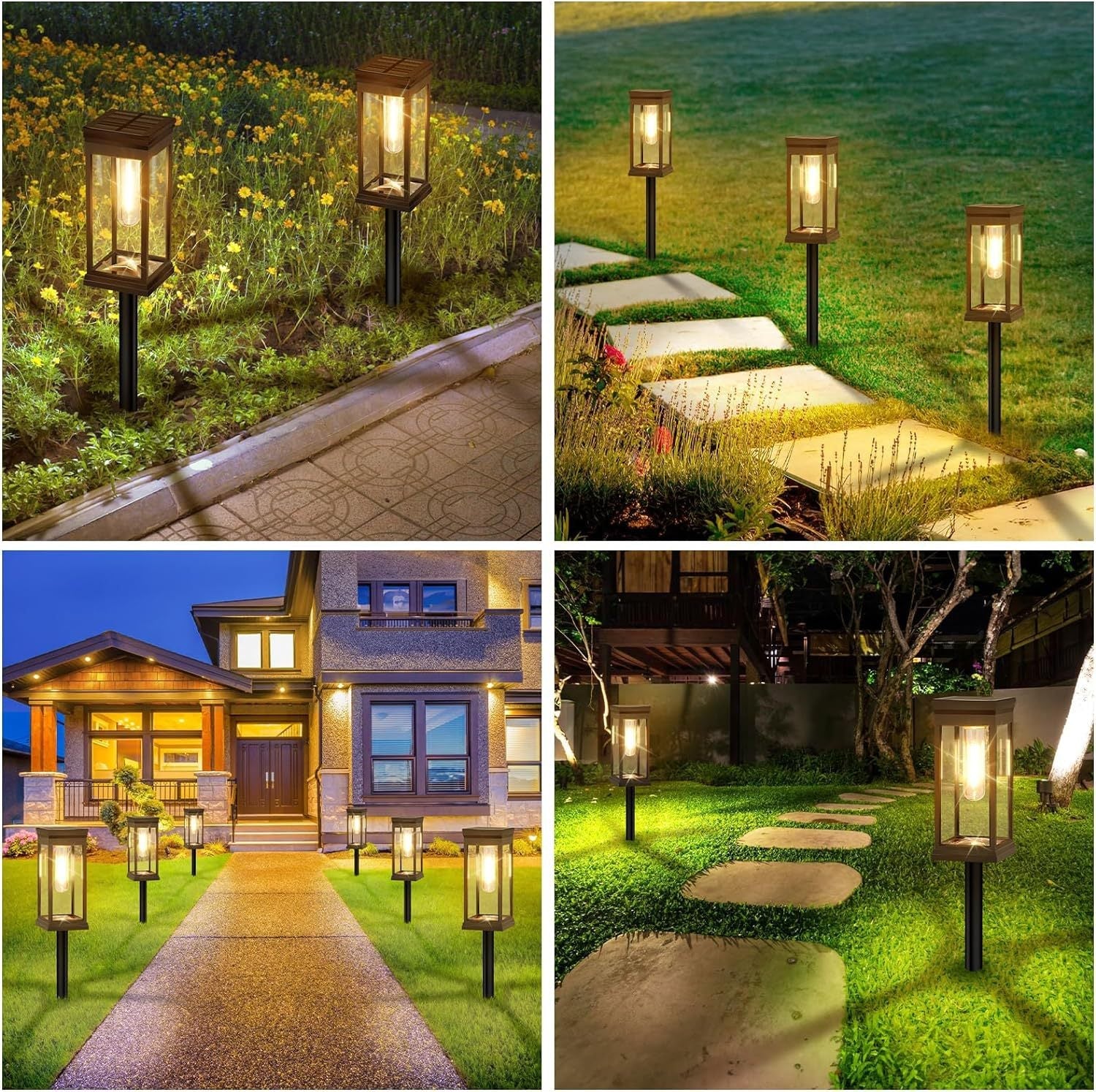 DreamScape™- Elegante kubische Solar-Gehwegleuchten