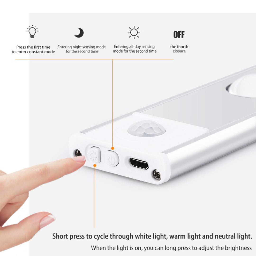 MagniGlow 2.0 - Kabellose LED-Bewegungssensorstreifen